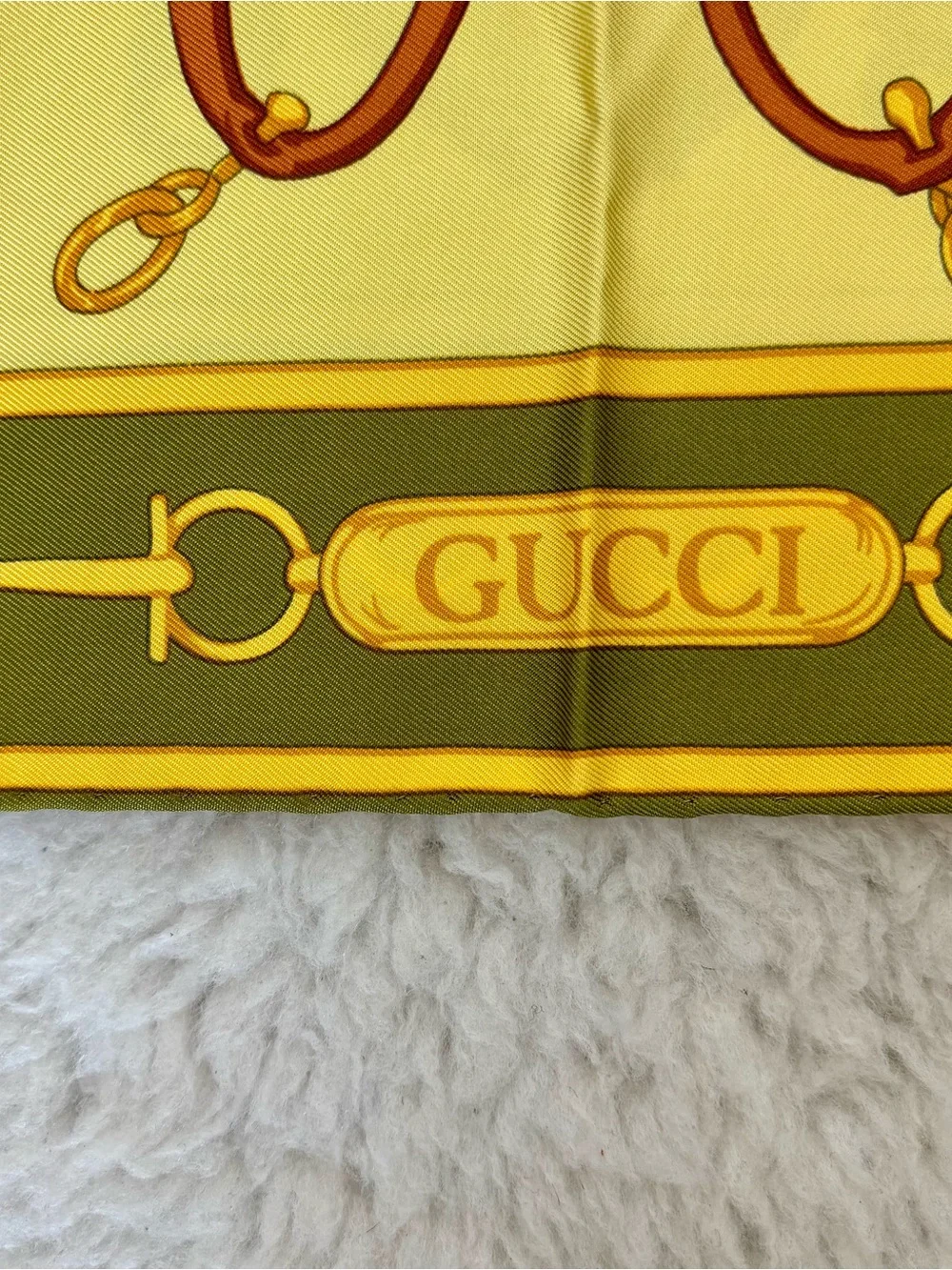 Gucci 100% Silk Multicolor Large Shawl/Scarf size 33.5”